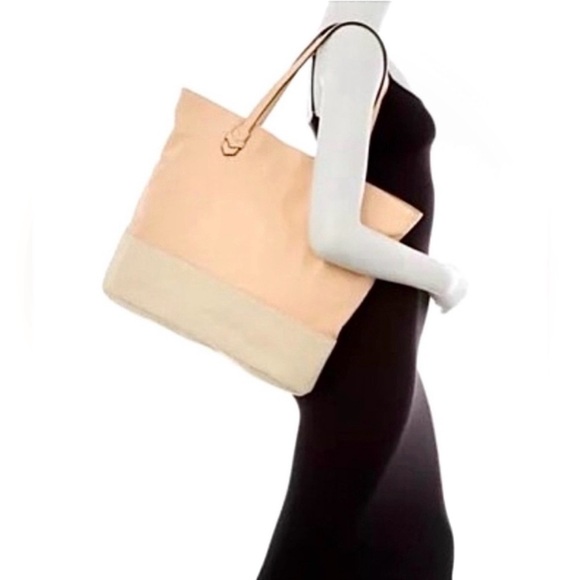 Rebecca Minkoff New Mansfield Lg Leather & Canvas